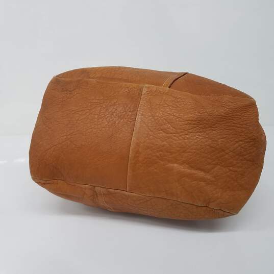 Loyd Maish Brown Leather Hobo Bag image number 5