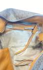 Michael Kors Brown SIgnature Canvas Shoulder Tote Bag image number 4