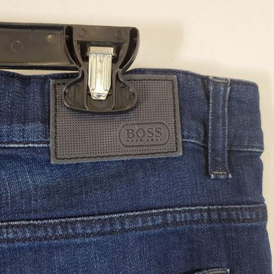 Boss Hugo Boss Men's Blue Jeans SZ 34/30 image number 6