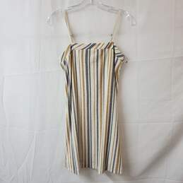 Anthropologie Sleeveless Talia Striped Mini Dress Size XS P