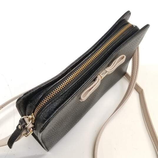 Kate Spade Henderson Street Fannie Black Pebbled Leather Crossbody Bag image number 6