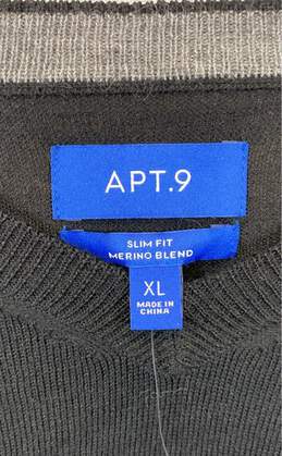 Apt 9 Black V Neck Sweater - Size X Large alternative image