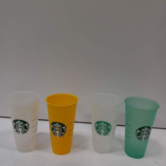 Starbucks Plastic Tumblers Assorted 16pc Lot image number 4