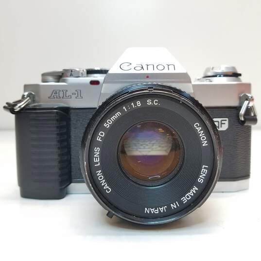 Canon AL-1 QF 35mm SLR Camera w/Canon 50mm 1:1.8 Lens image number 3