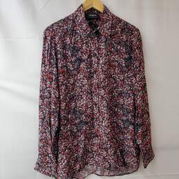 The Kooples Paris Floral Button Up LS Shirt Women's 3