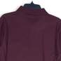 NWT Croft & Barrow Mens Purple Long Sleeve Collared Easy-Care Polo Shirt Size L image number 4