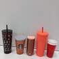17pc Bundle of Assorted Starbucks Tumblers and Cups image number 4