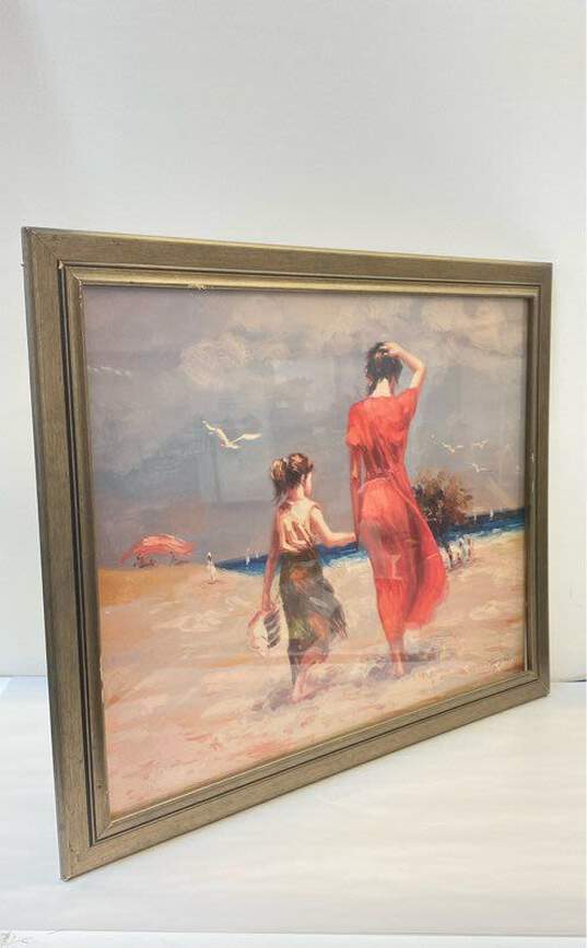 Study of Pino's "Afternoon Stroll" Print by Mary Framed image number 2