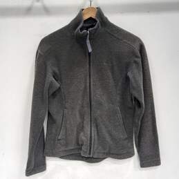 Women's Patagonia Gray Full-Zip Fleece Jacket Size S