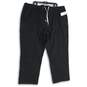 NWT Polo Ralph Lauren Mens Black Flat Front Slash Pocket Cropped Pants Size 5XB image number 1