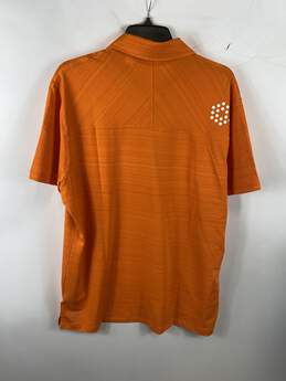 Puma Orange Men Polo Shirt XL NWT alternative image
