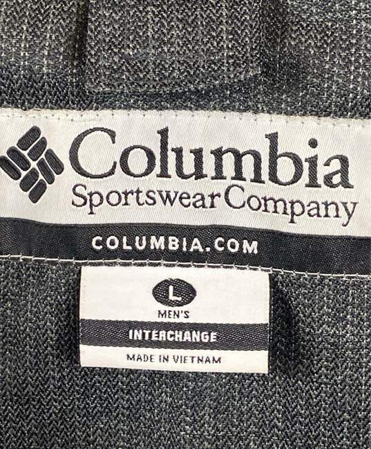 Buy the Columbia Mens Black Omni-Tech Interchange Full Zip Windbreaker ...