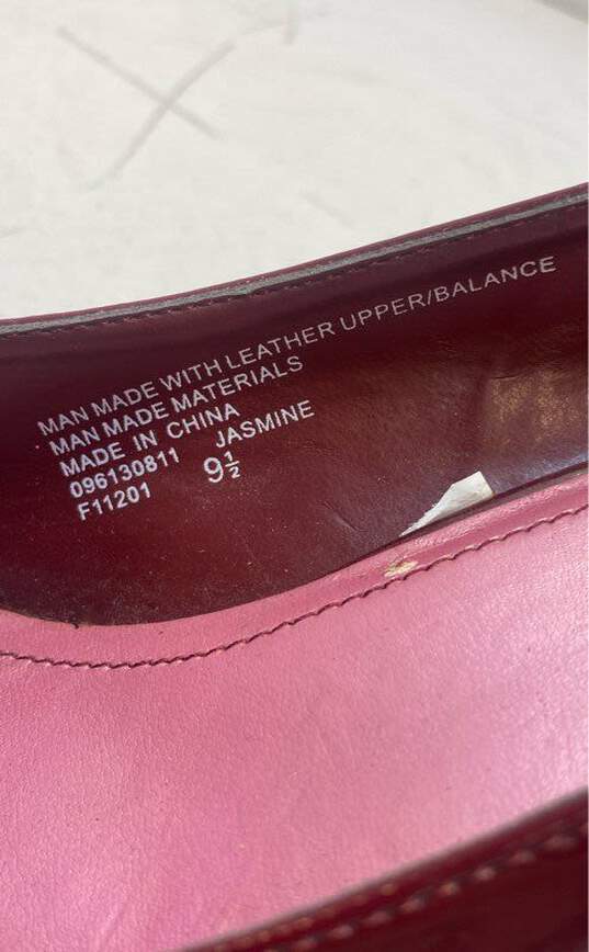 Isaac Mizrahi Burgundy Mary Jane Pump Heels Shoes Size 9.5 B image number 7