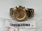 Womens MK-5605 Bradshaw Gold Date Indicator Round Quartz Wristwatch 154g image number 9
