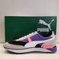 Puma Future Rider Galaxy Pack Black Ultra Violet Athletic Shoes Men's Size 13 image number 2