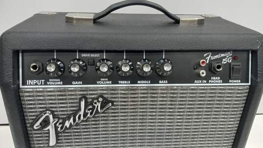 Black & Gray Fender Amplifier image number 2
