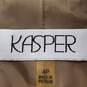 Kasper Women Brown Jacket Sz 4P NWT image number 3