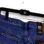 NWT Womens Blue Denim 501 High Rise 5-Pocket Design Cut-Off Shorts Size 33 image number 4