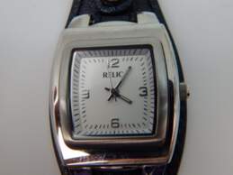 Relic Ladies Silver Tone Interchangeable Leather Band Watch 57.2g alternative image