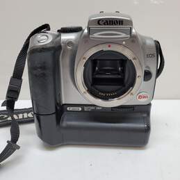 Canon EOS Digital Rebel 300D 6.3MP DSLR Camera Body Only With Battery Grip