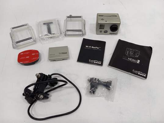 GoPro HD Hero 2 Camera with Accessories & Manual image number 1