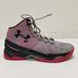 Under Armour Curry 2 Mother's Day Sneakers Grey Pink 8 image number 1