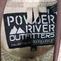 NWT Womens Chevron Mock Neck Long Sleeve Pockets Quarter-Zip Jacket Size XXL image number 3