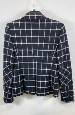 Derek Lam Womens Multicolor Plaid Long Sleeve Single Breasted Blazer Jacket Sz 6 alternative image