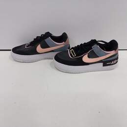 Nike Air Women's CI0919-700 Air Force 1 Low Shadow Wild Black/Pink Shoes Size 7 alternative image
