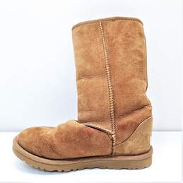 UGG Sheeskin Suede Classic Short Chestnut Women Boots US 5 alternative image