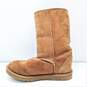 UGG Sheeskin Suede Classic Short Chestnut Women Boots US 5 image number 2