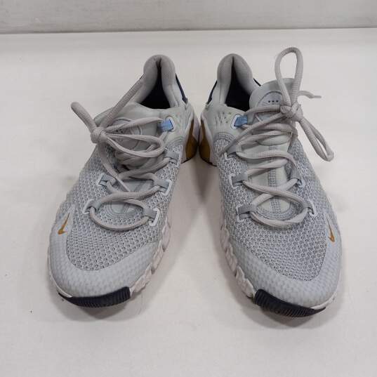 Women's Platinum Tone & Gold Tone Nike  CZ0596-049 Free Metcon 4 Trainers Size 8 image number 2