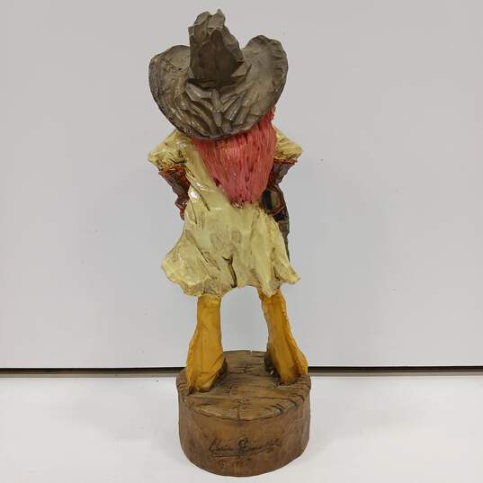 Chris Hammack 'Spit & Whittle' Whimsical Cowgirl Figurine image number 2