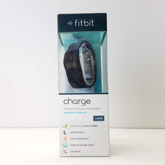 Fitbit Charge Wireless Activity Wristband Size L image number 1