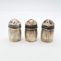 S.C.S. Co. Made In USA Sterling Silver Salt & Pepper Shakers 11g