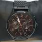 Michael Kors 41mm Case Black Stainless Steel Chronograph Men's Quartz Watch image number 1