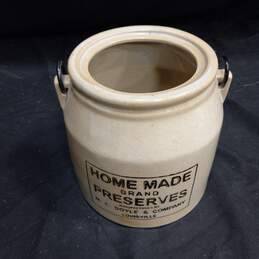 Pottery Barn Stoneware Jam Jar alternative image