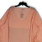 NWT Womens Pink V-Neck Bell Sleeve Pullover Blouse Top Size 26/28 image number 4