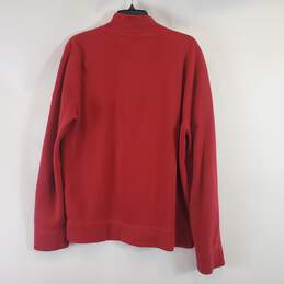 Façonnable Men Red 1/4 Zip Sweater M alternative image