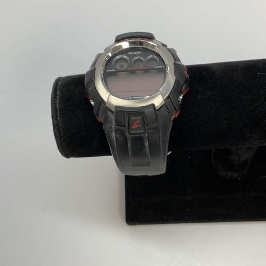 Designer Casio G -Shock G-3010 Black Round Dial Digital Wristwatch image number 1