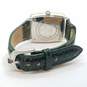 Judith Ripka 31mm Case Green Stone Bezel and Dial Unisex Designer Quartz Watch image number 7