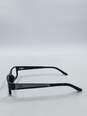 Armani Exchange Black Rectangle Eyeglasses image number 4