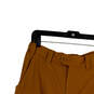 Mens Brown Flat Front Pockets Straight Leg Field Hiking Pants Size Medium image number 3
