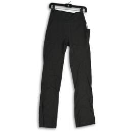 NWT Zobha Womens Lily Gray Flat Front Pull On Bootcut Leg Ankle Pants Size M