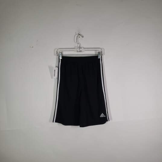 Boys Elastic Waist 3 Striped Pull-On Athletic Shorts Size 14/16 image number 2