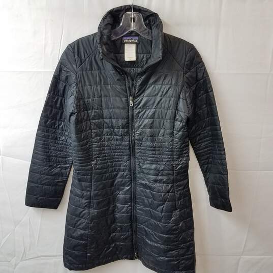 Patagonia Long Sleeve Black Full Zip Outdoor Coat Jacket Women's Size XS image number 1