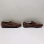 Vera Gomma Brown Leather Loafers Men's Size 13 image number 2