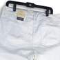 NWT St. John's Bay Womens White Mid Rise Secretly Slender Capri Pants Size 18W image number 4