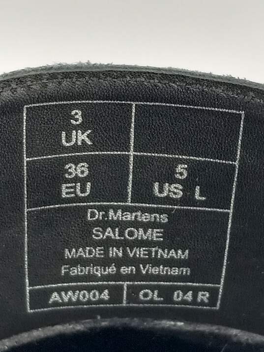 Dr Martens Ladies Black Salome Gloss Heeled Shoes Size 5 L image number 6