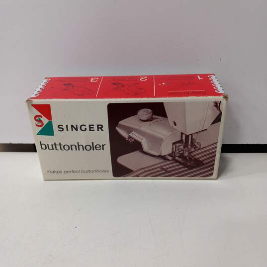 Singer Buttonholer Sewing Machine Attachment image number 6